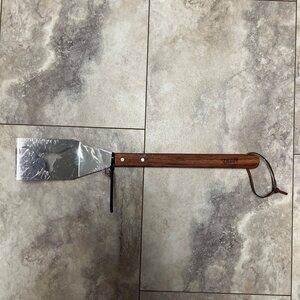 Texas Longhorn NEW Spatula Wood & Metal Leather Strap BBQ Grilling Football